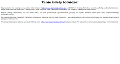 Desktop Screenshot of bilety.interserw.pl